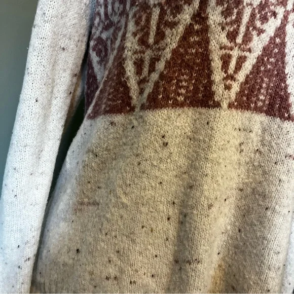 🌟Croft and barrow cream and textured sweater. Size large - Picture 3 of 8